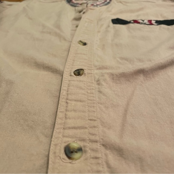 VINTAGE Western Southern Cowboy Cowgirl Plaid Aztec Pattern Shirt Medium - Picture 5 of 12